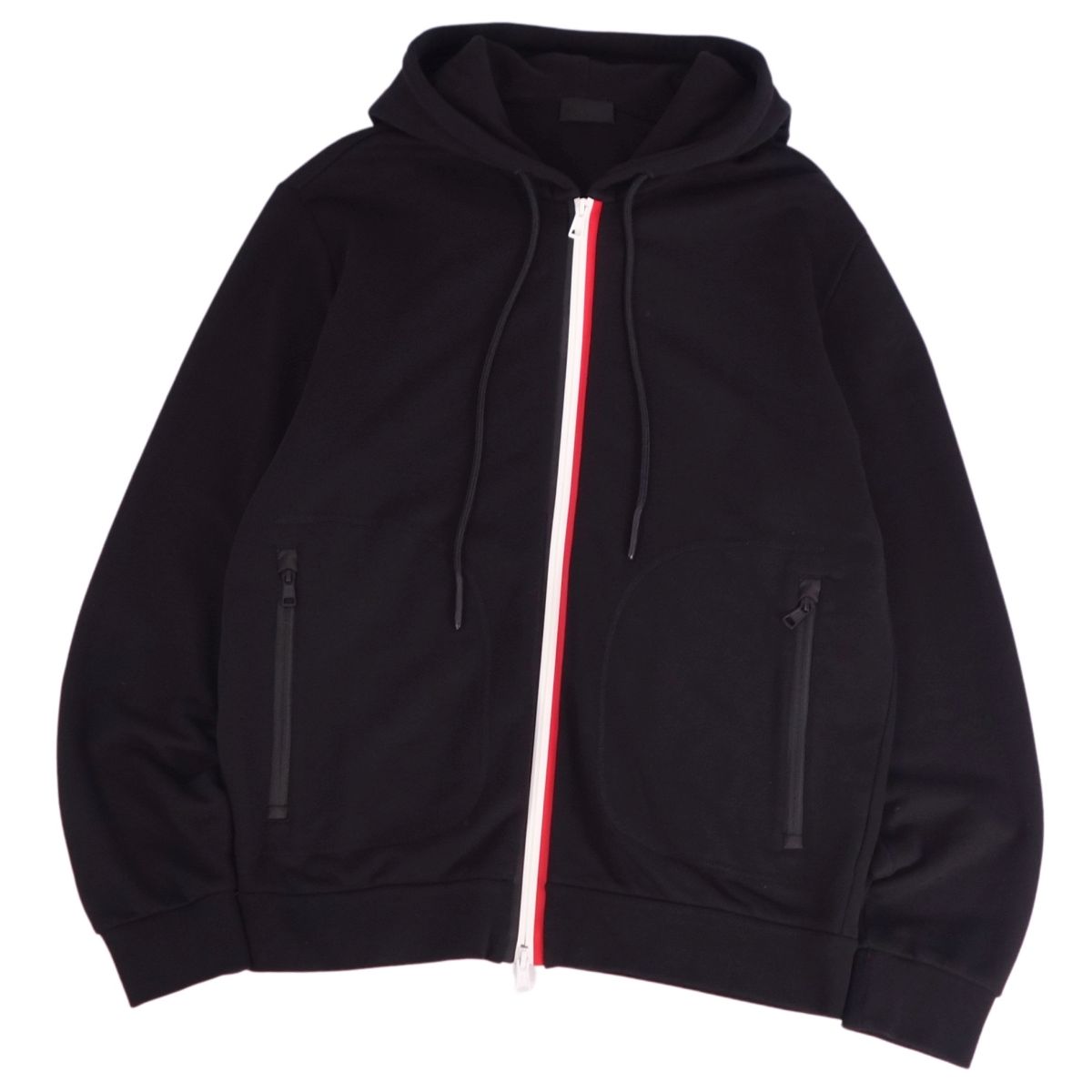 MONCLER』ジップアップスウェット XXL ブラックused