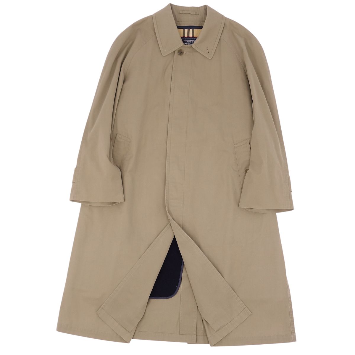 Burberryメンズ　ステンカラーコートＬＬ3L新品保管品海外正規店購入 BURBERRY - 極美品 Vintage バーバリー Burberrys コート ステン