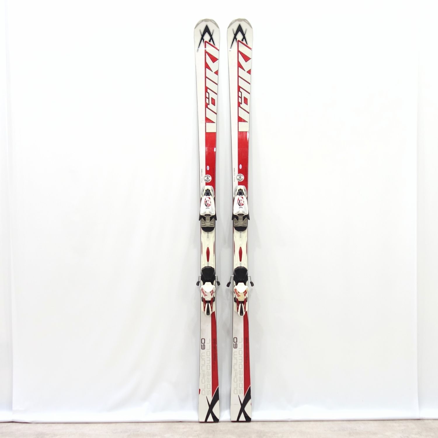 フォルクル VOLKL PLATINUM GD SPEEDWALL 180珊 ビンディング MARKER MOTION12 大回り 引きくらべる スキーの板 アウトドア 【中古】