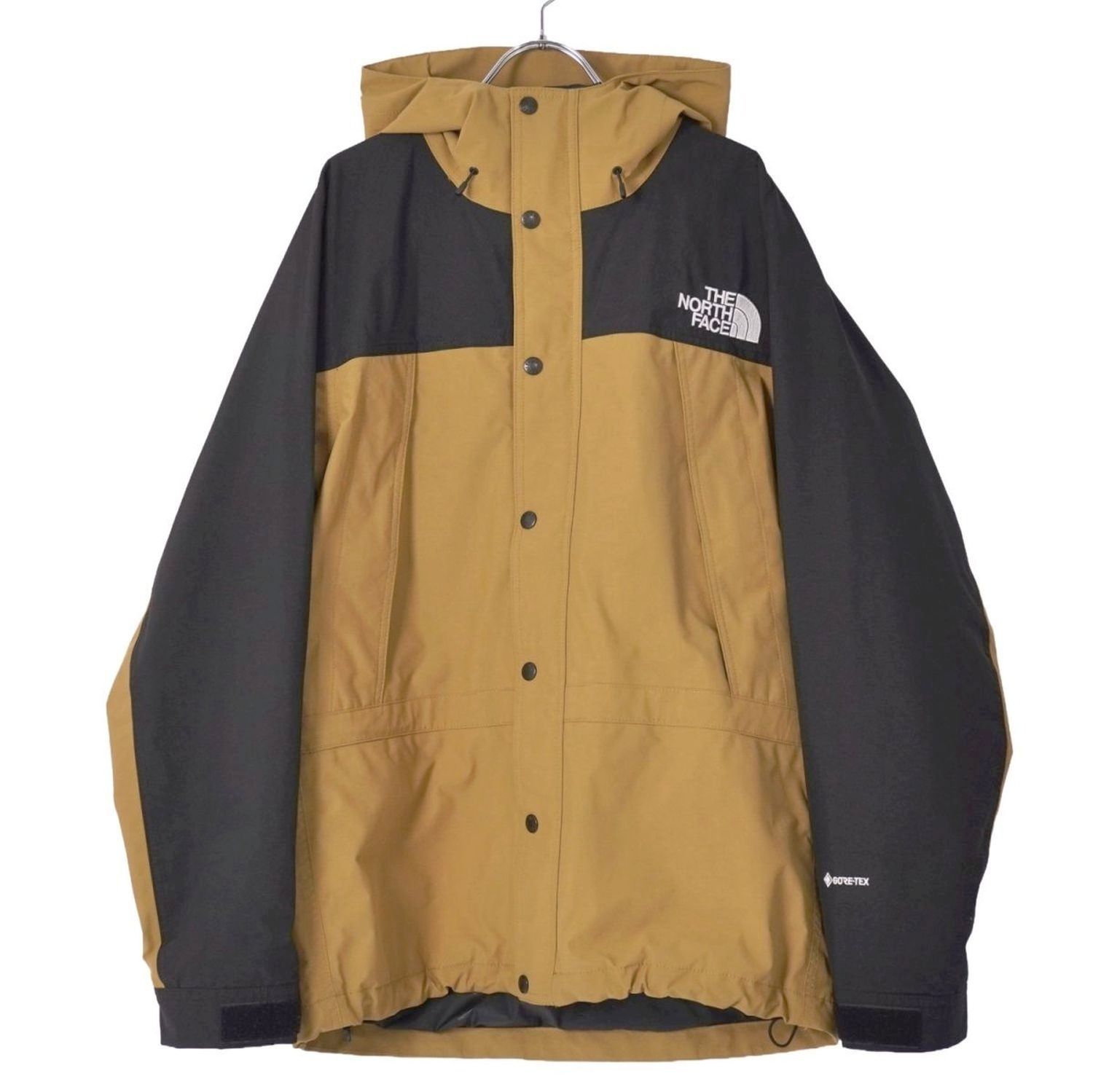 【美品】ザノースフェイス THE NORTH FACE NP11834 Mountain Light Jacket マウンテンライトジャケット GORE-TEX 上衣 お山パーカー ナイロン アウター アウトドア メンズ L ともし火赤銅色【中古】