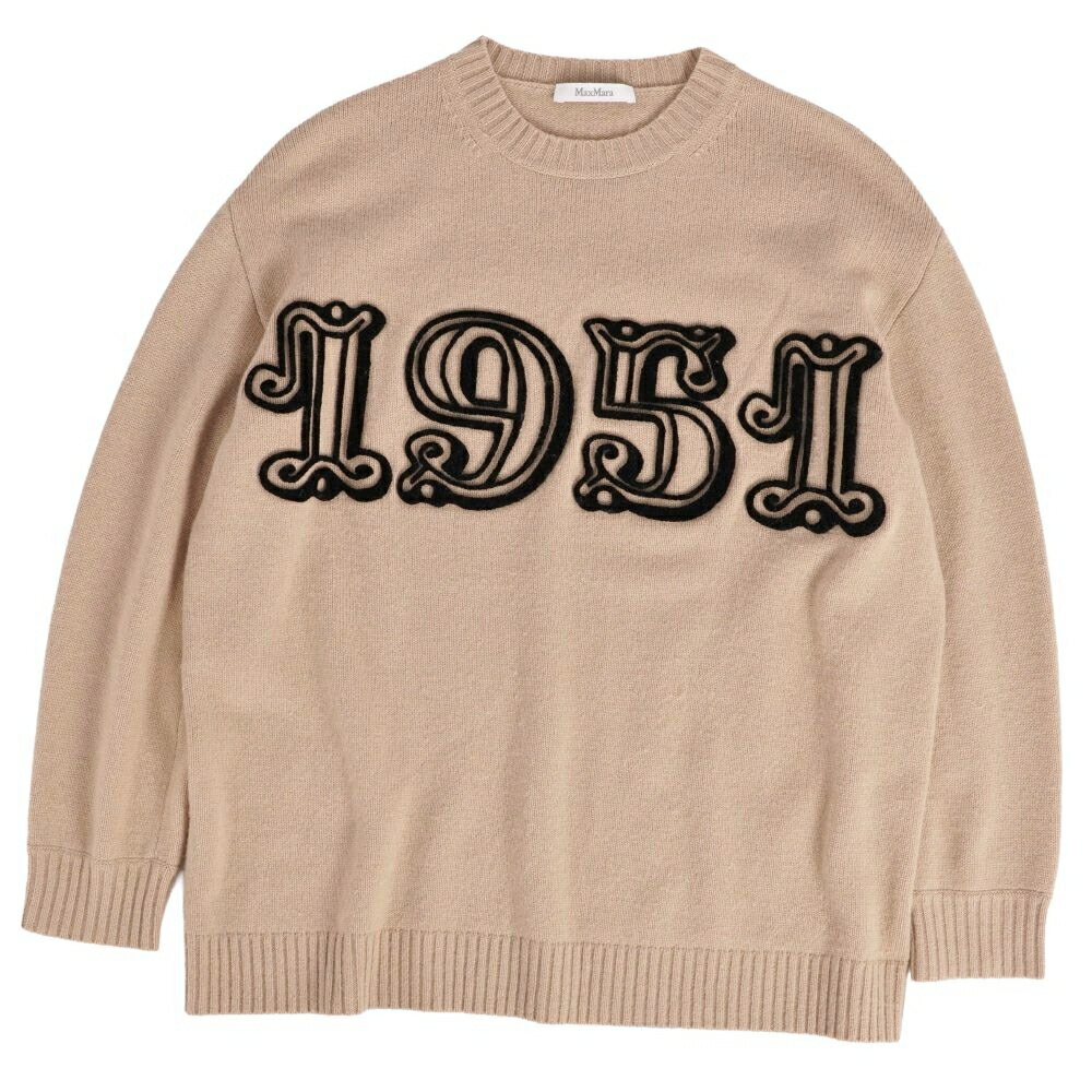 【美品】マックスマーラ Max Mara ニット FIDO セーター ロングスリーブ 長袖 ウール カシミヤ トップス レディース XS ブラウン【中古】｜MODEST LORD 仙台 店