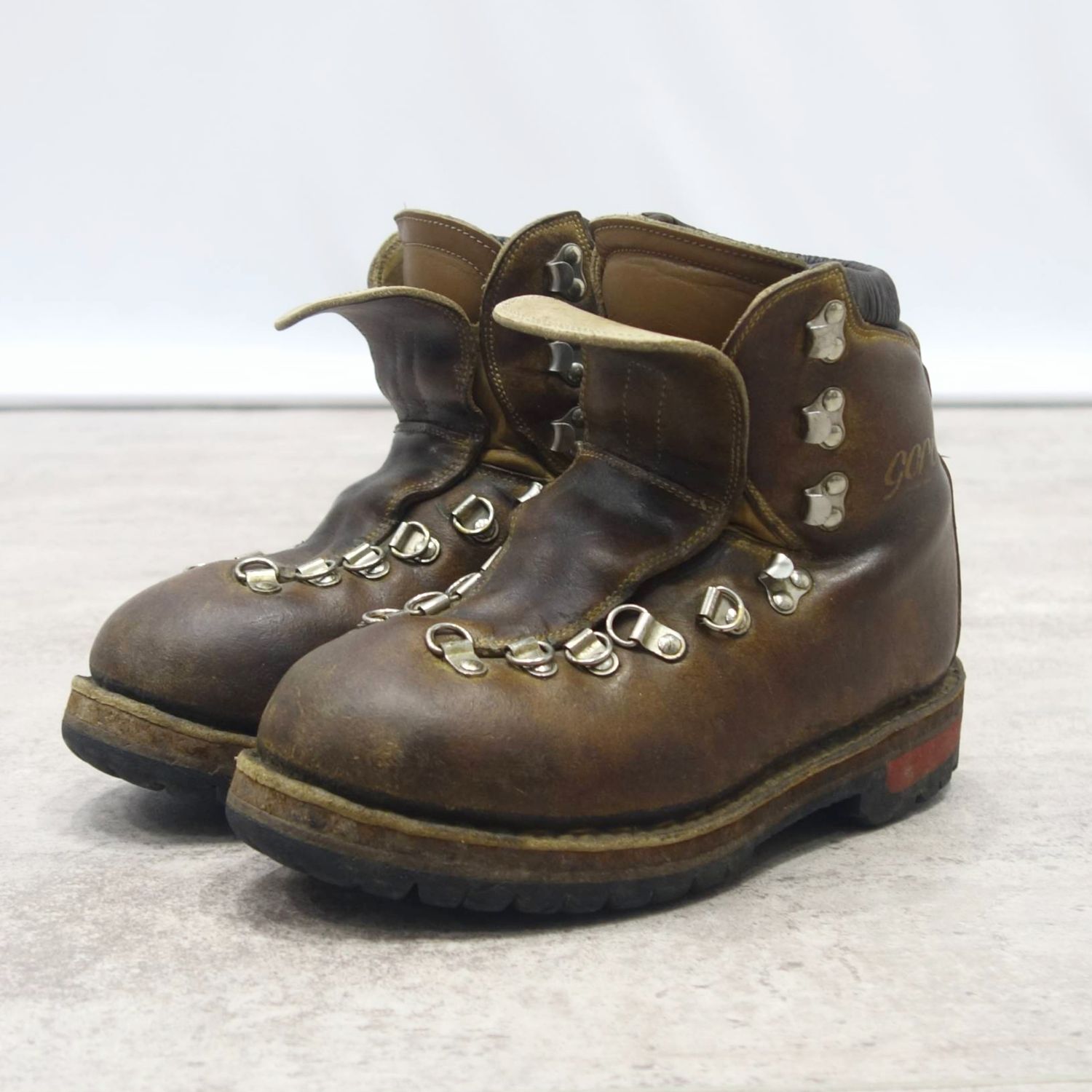 ゴロー GORO 登山 ブーツ レザー シューズ 革靴 トレッキング アウトドア 22.5~23cm ブラウン【中古】|MODEST LORD 仙台 店