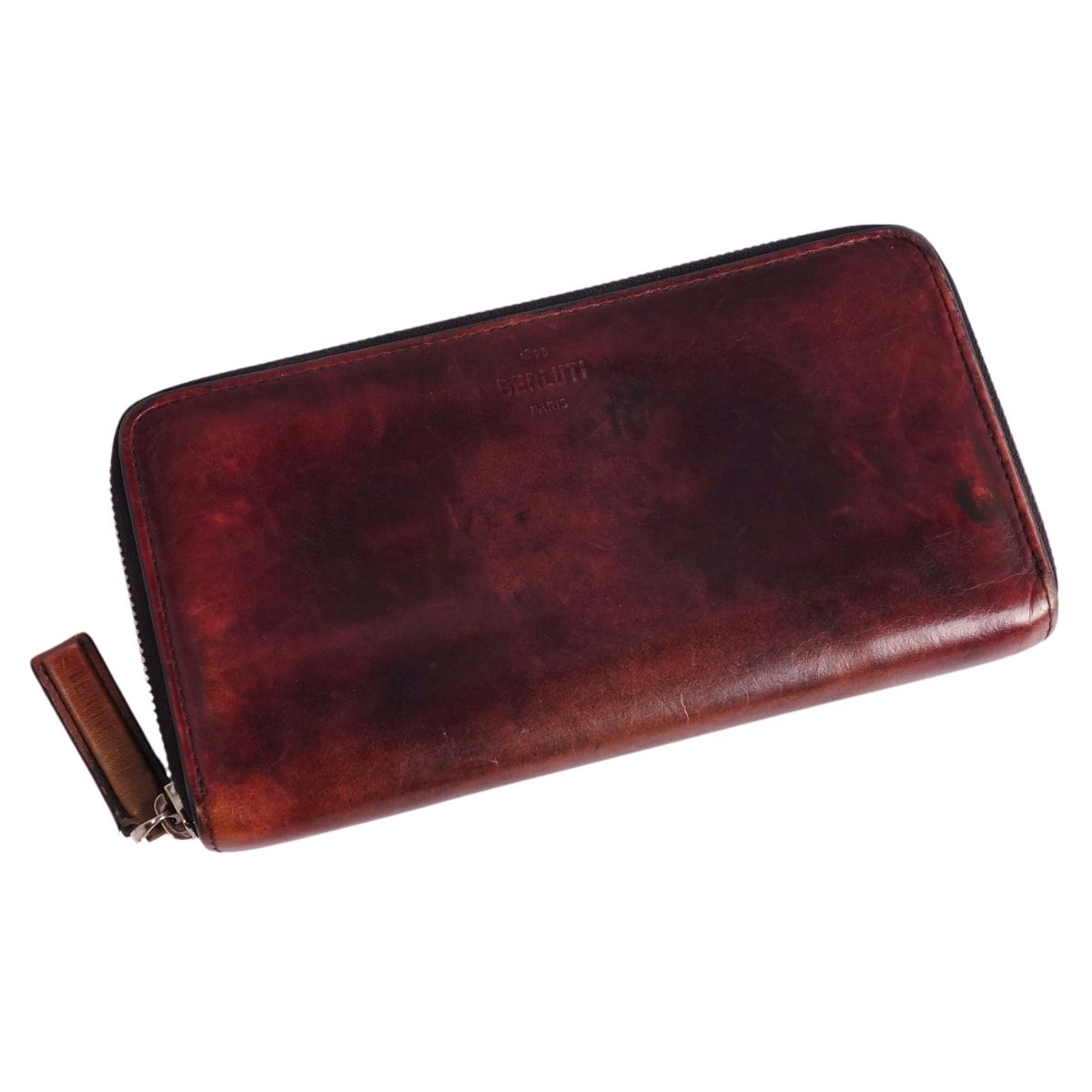 楽天市場】【美品】 ベルルッティ 長財布 札入れ 小銭入れ無し