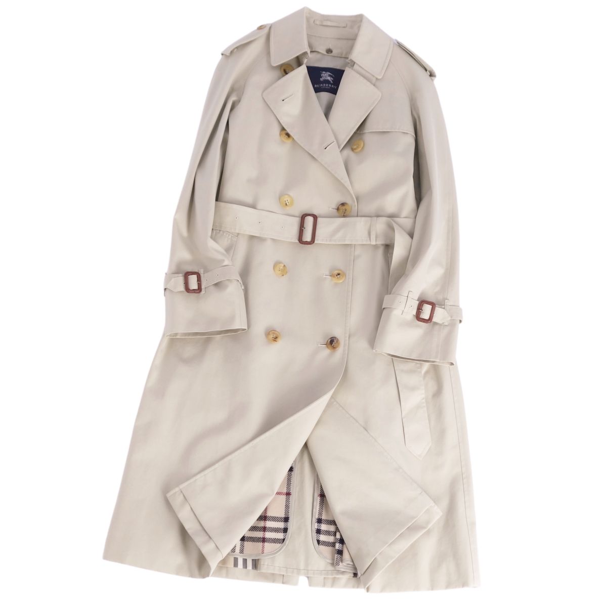 バーバリーロンドン　トレンチコート　ベージュ　ヴィンテージ　レディース 楽天市場】BURBERRY バーバリー ロンドン トレンチコート ロング