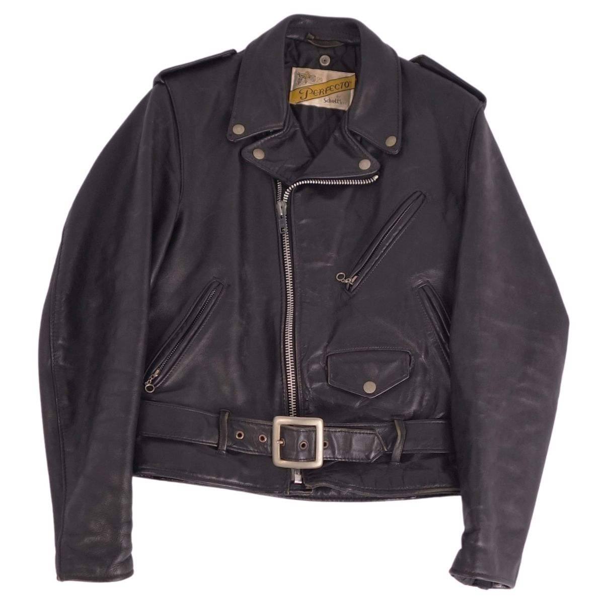 Schott 6103US Horween 34 ショット ホーウィン 黒 Schott 6103US Horween 34 ショット ホーウィン 黒