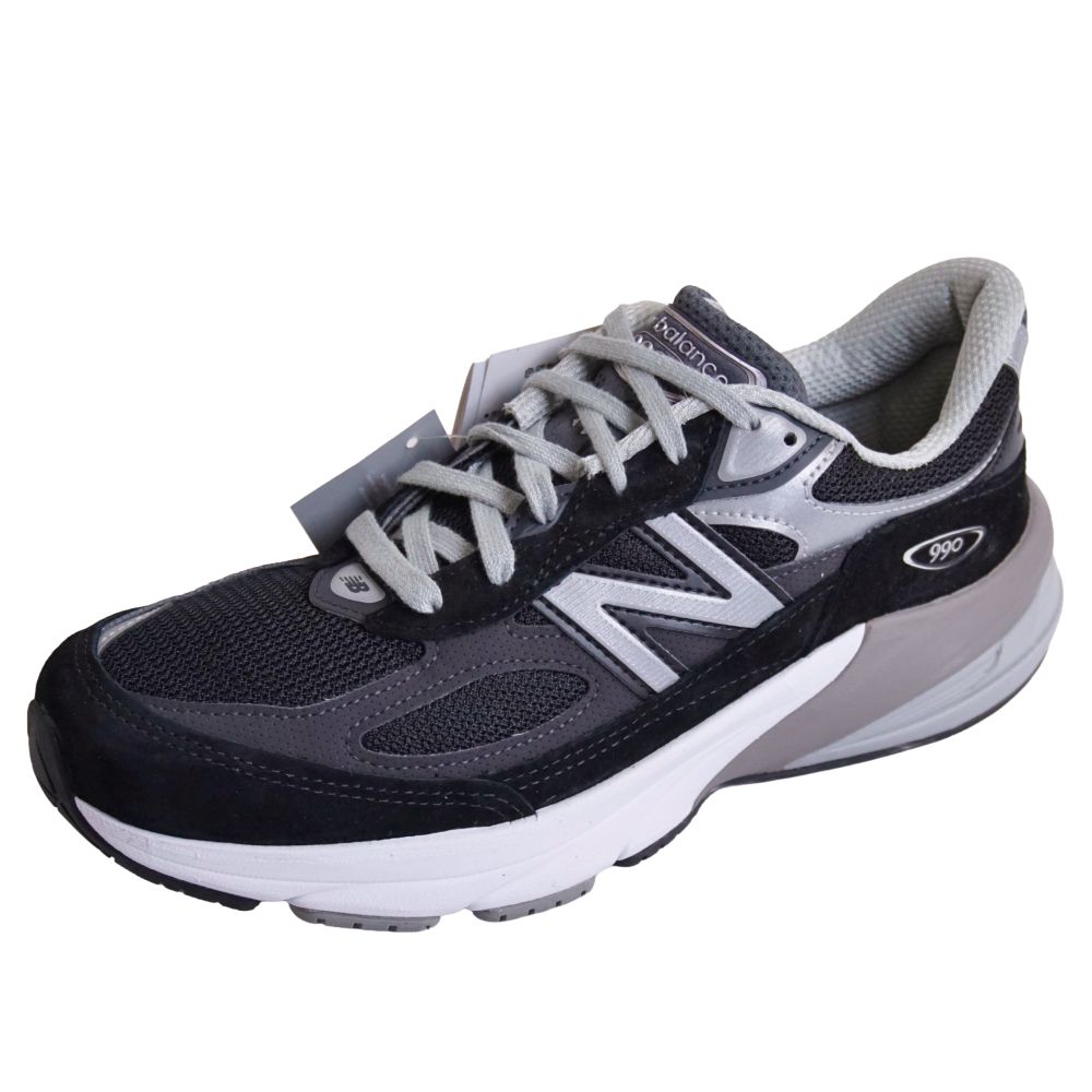 【新古品】ニューバランス new balance スニーカー USA製 M990BK6 ローカット メッシュ シューズ 靴 メンズ アメリカ製 26cm ブラック【中古】|MODEST LORD 仙台 店