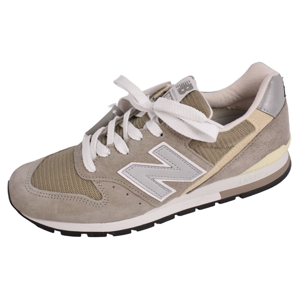 【新古品】ニューバランス new balance スニーカー U996GR スエードレザー メッシュ シューズ 靴 メンズ アメリカ製 USA製 27.5cm グレー【中古】｜MODEST LORD 仙台 店