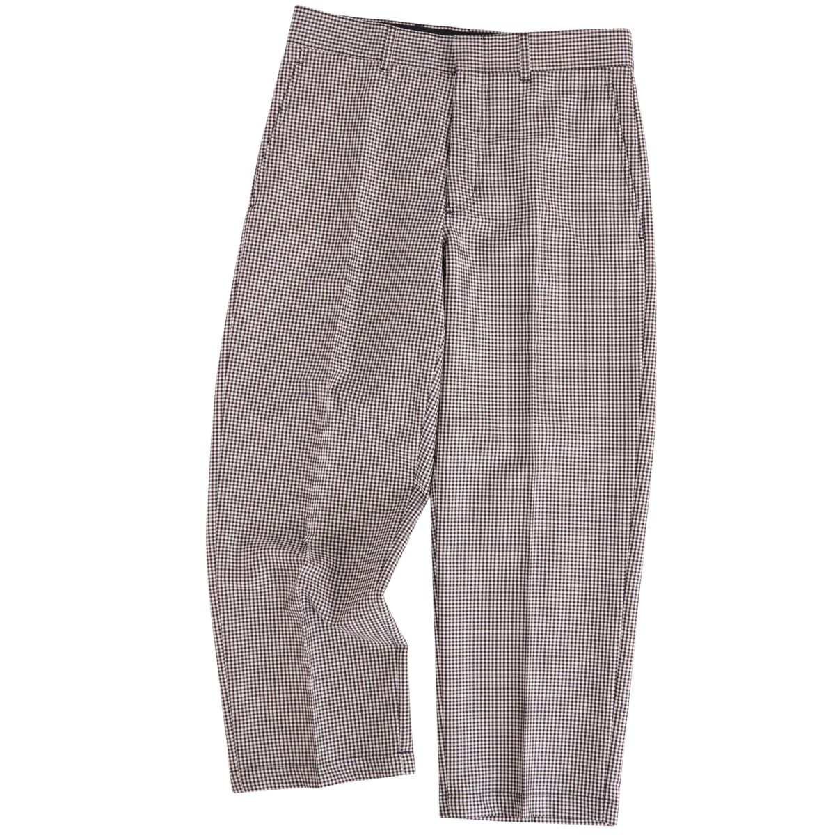 【極美品】ディオールオム DIOR HOMME パンツ 2022 ロングパンツ スラックス チェック ウール モヘア ボトムス メンズ イタリア製 46 グレー【中古】