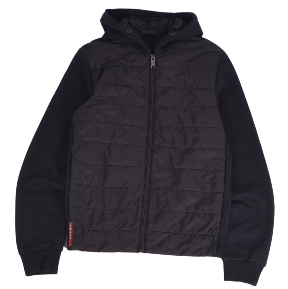 並行輸入品　美品　プラダ アディダス　ナイロンジャケット ブラック プラダ(PRADA)プラダ PRADA × adidas Re-Nylon ナイロン