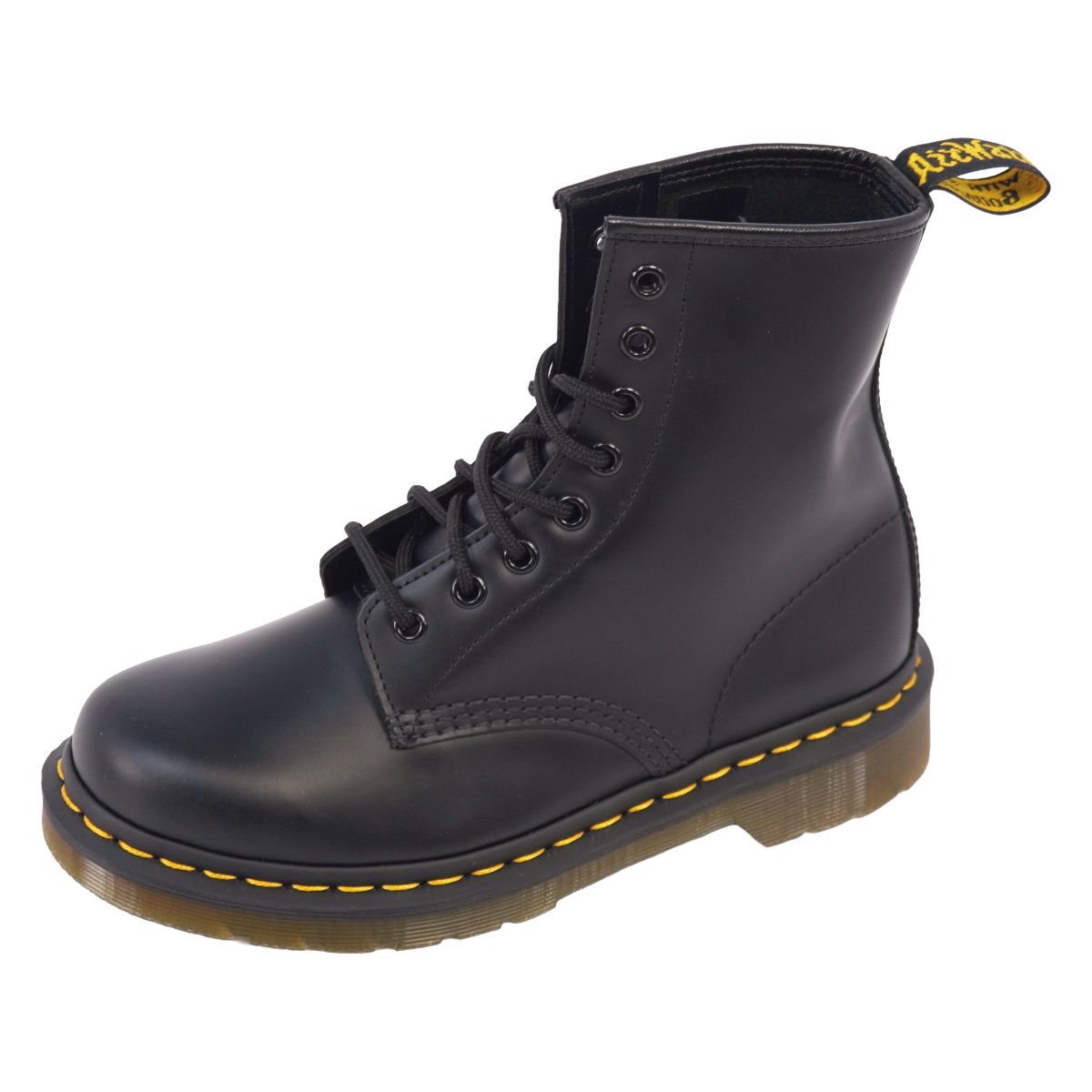 【新古品】ドクターマーチン Dr.Martens ブーツ 1460 8ホール ショートブーツ レザー シューズ 靴 レディース UK5(24cm相当) ブラック【中古】