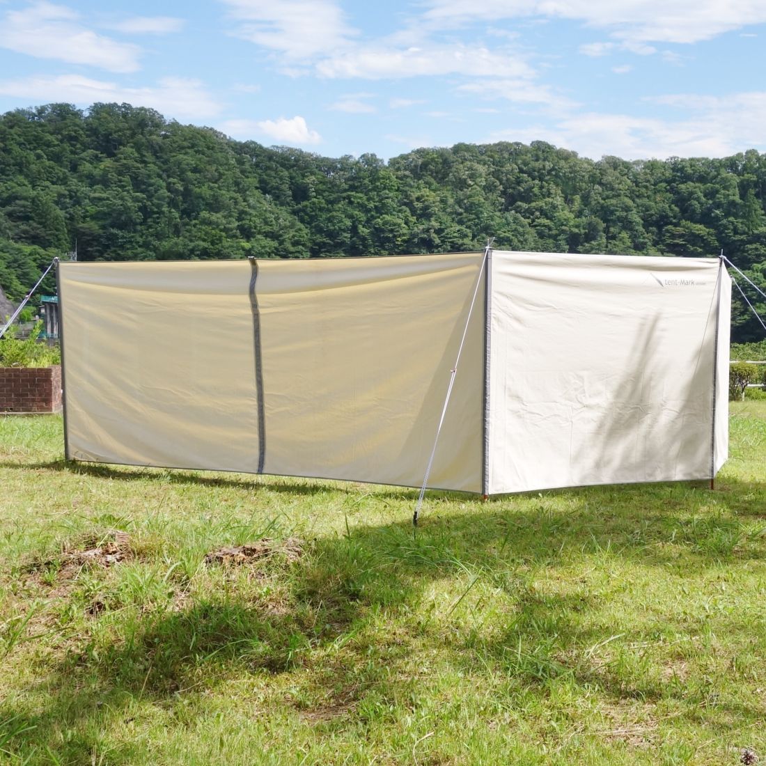 高い素材 廃盤品 tent-MarkDESIGNS 陣幕ワイド コットン ienomat.com.br