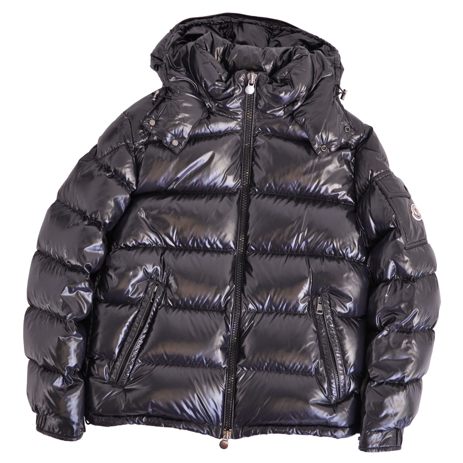 【極美品】モンクレール MONCLER 2020年 MAYA マヤ ジャケット ダウンジャケット フード付き ナイロン アウター メンズ 3(XL相当) ブラック【中古】｜MODEST LORD 仙台 店
