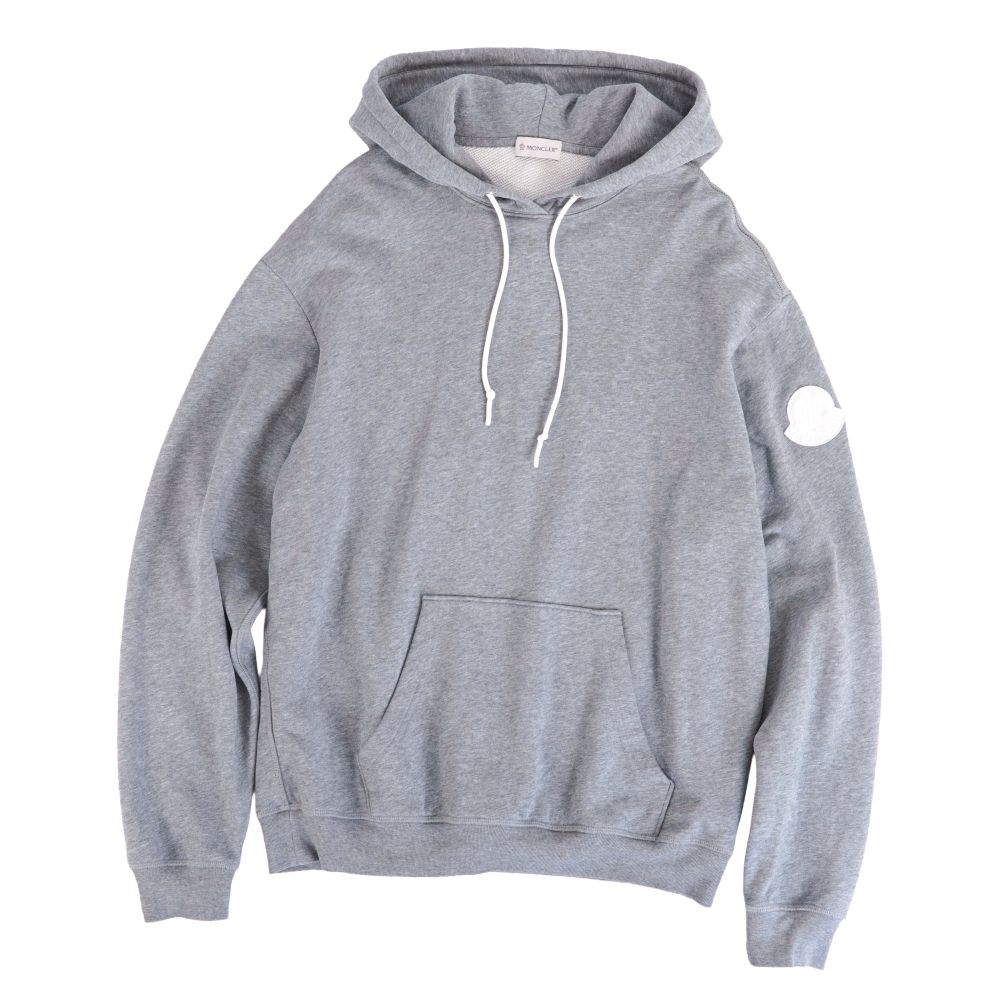 【美品】モンクレール MONCLER パーカー 2020 フーディー スウェット ロングスリーブ 長袖 コットン トップス メンズ S グレー【中古】|MODEST LORD 仙台 店