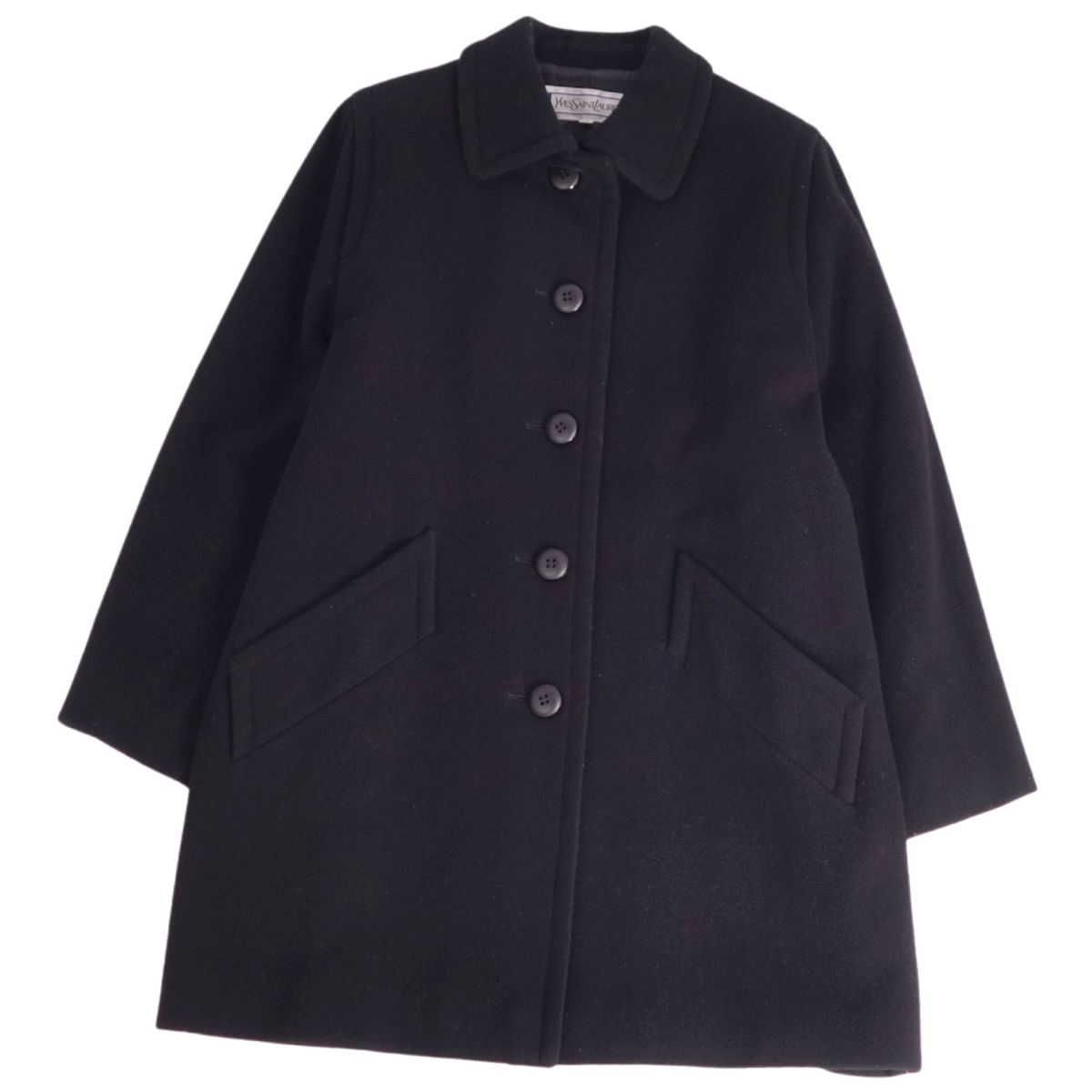 イヴ・サンローラン　Yves Saint Laurent バルマカンコート 楽天市場】【中古】イヴサンローラン YVES SAINT LAURENT バイ