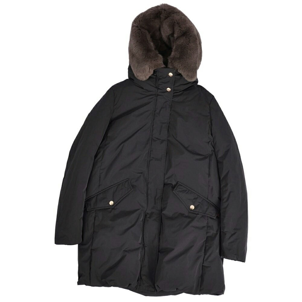 【極美品】ウールリッチ イエナ WOOLRICH IENA コート フード付き ダウンコート ラビットファー アウター レディース S ブラック【中古】｜MODEST LORD 仙台 店