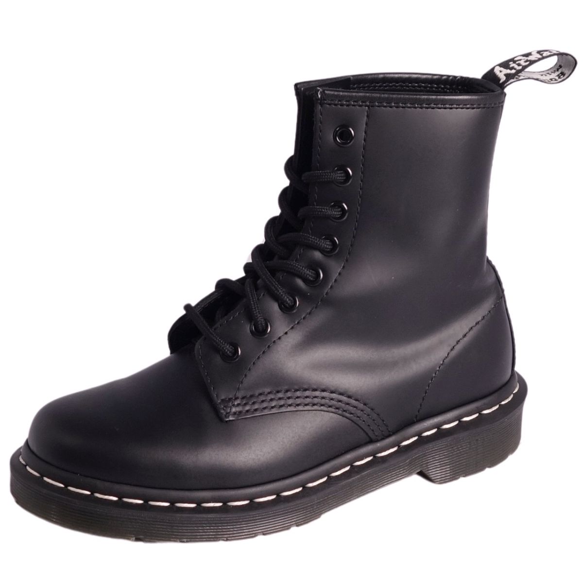 【美品】御医者さんマーチン Dr.Martens ブーツ 1460 8大広間 なめし革 シューズ 靴 レディース UK4(23珊好いかげんに) 黒いこと【中古】 その他-靴