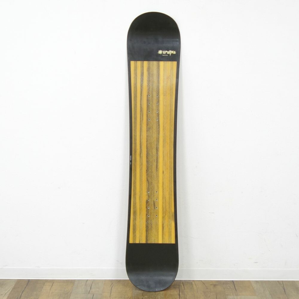 【美品】アルスペックス aruspex SNOW BOARD スノーボード 141珊 板 板のみ スノボ 甲板 イタリア製 アウトドア 141珊【中古】