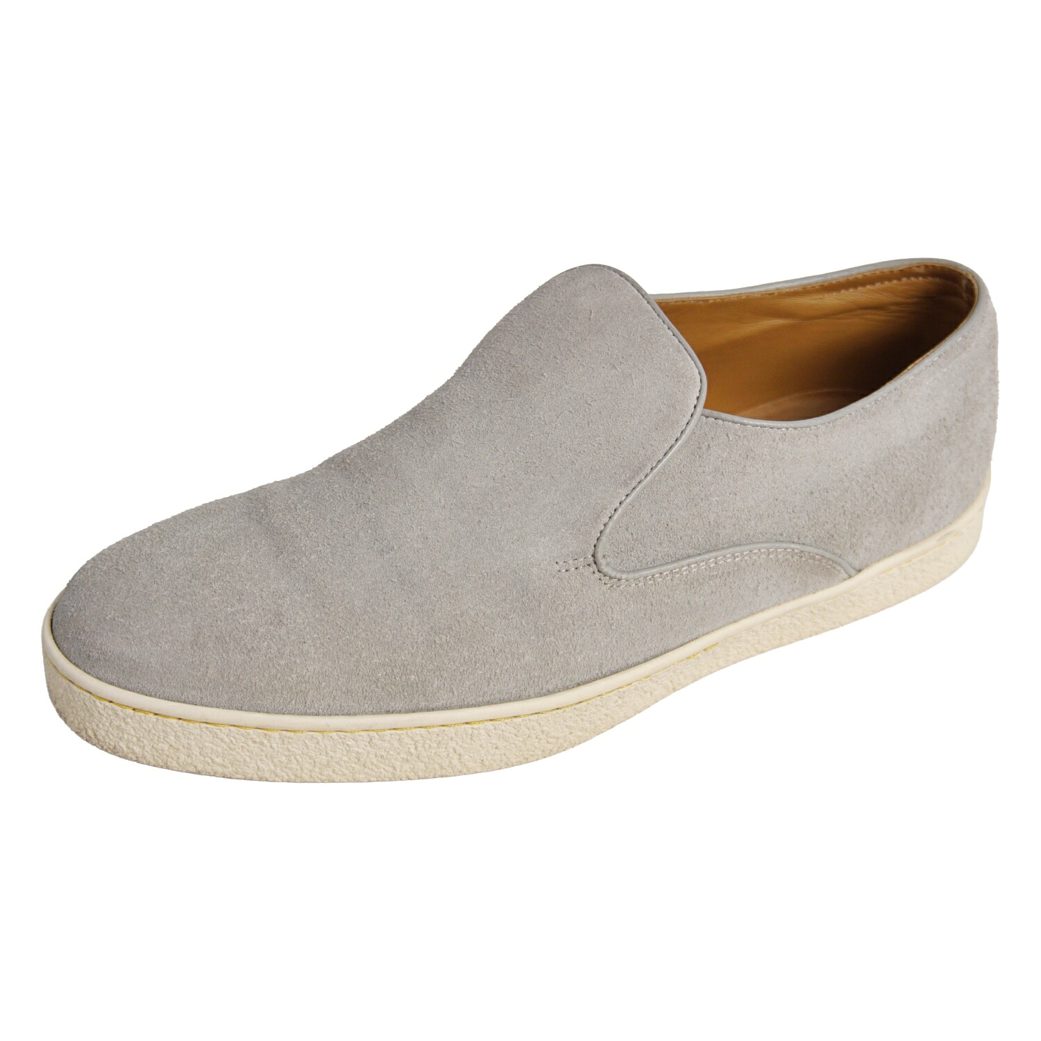 【美品】ジョンロブ JOHN LOBB スニーカー スリッポン HAVEN スエードレザー シューズ メンズ イタリア製 6(24.5cm相当) グレー【中古】｜MODEST LORD 仙台 店