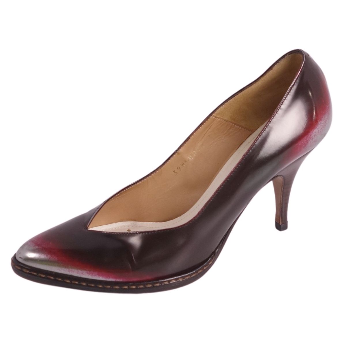 楽天市場】MAISON MARGIELA POINTED TOE LEATHER SHOES 4ステッチ