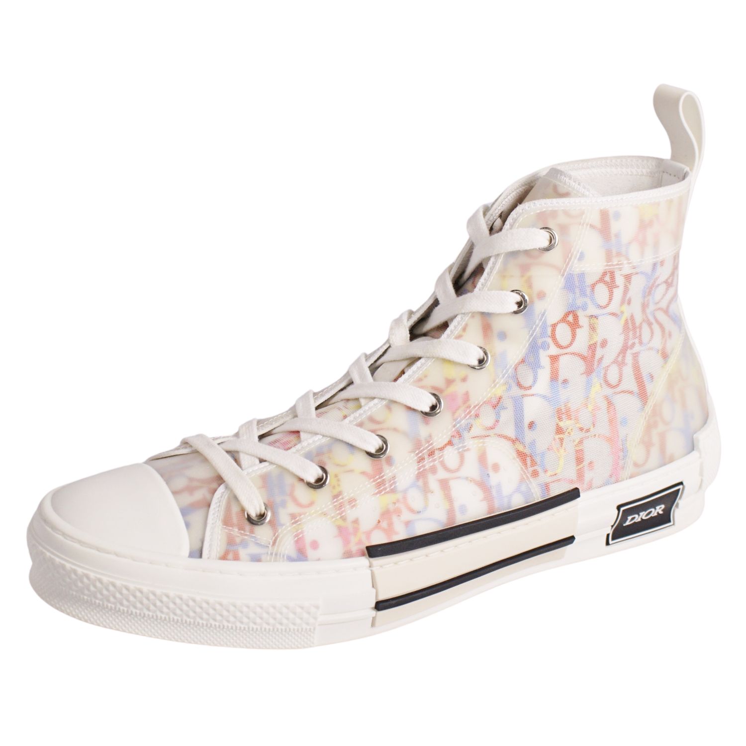 Dior Homme ディオールオム ハイカットレザースニーカー エディ期 42 Dior HOMME / ディオールオム 牛革 ブラック 黒 ハイカット