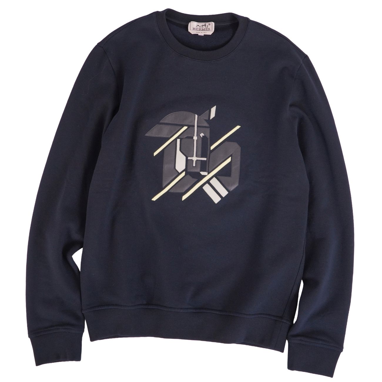 楽天市場】HERMES エルメス トレーナー Run H ラン H467770HA メンズ