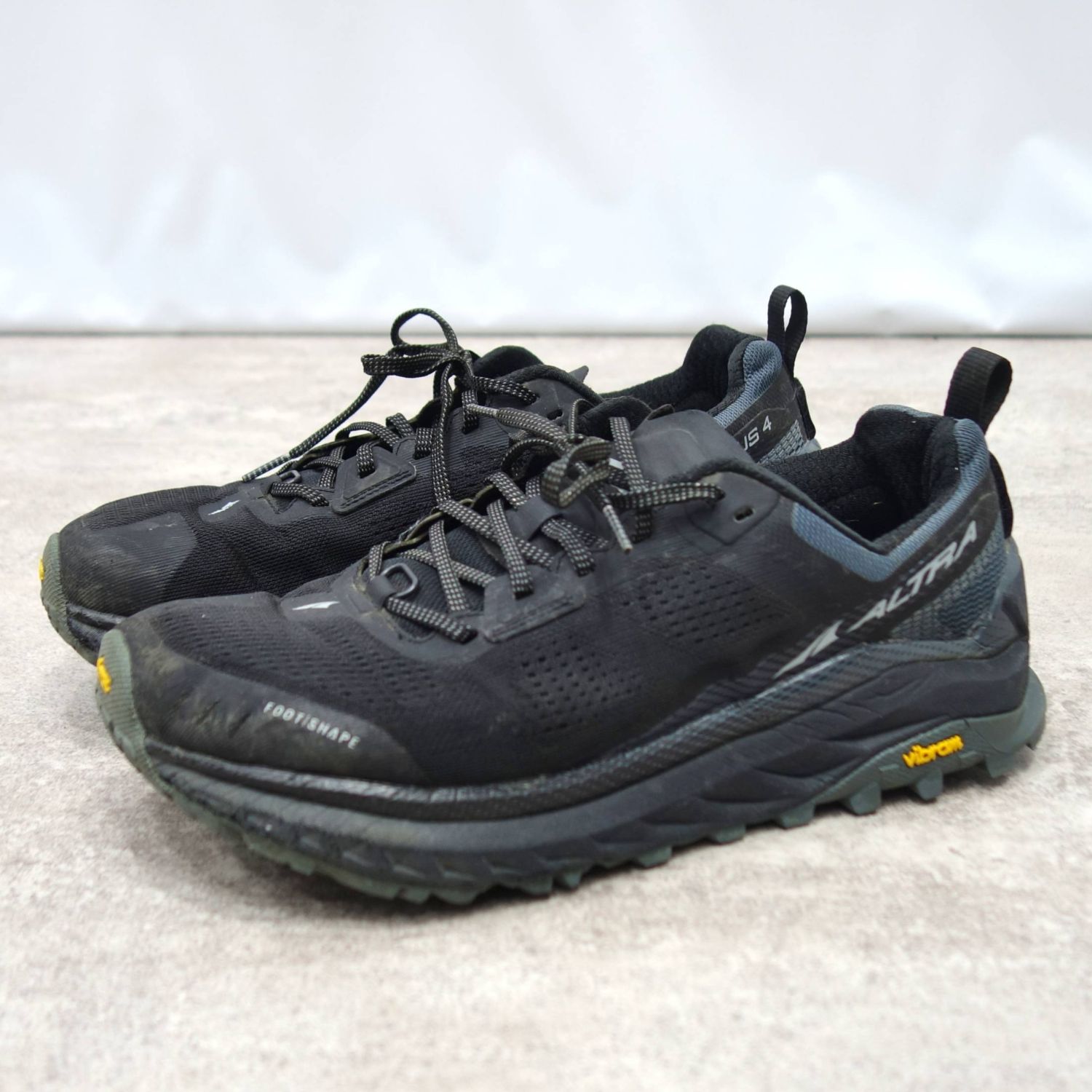 アル虎 ALTRA OLYMPUS 4 オリンパス4 山登りトレイル 山歩き シューズ 靴 アウトドア US9.5 27.5糎【中古】