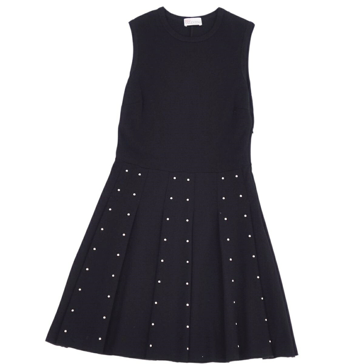 RED VALENTINO ワンピース ドレス 40 VALENTINO - 極美品 ヴァレンティノ RED VALENTINO ワンピース