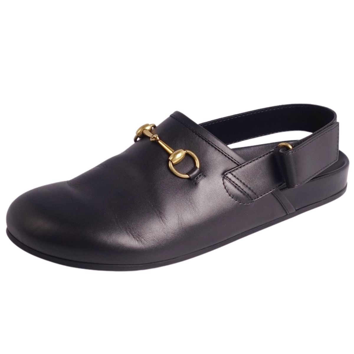 グッチサンダル黒 GUCCI（グッチ）サンダル 黒 サイズ:UK9(27.5cm位) メンズ