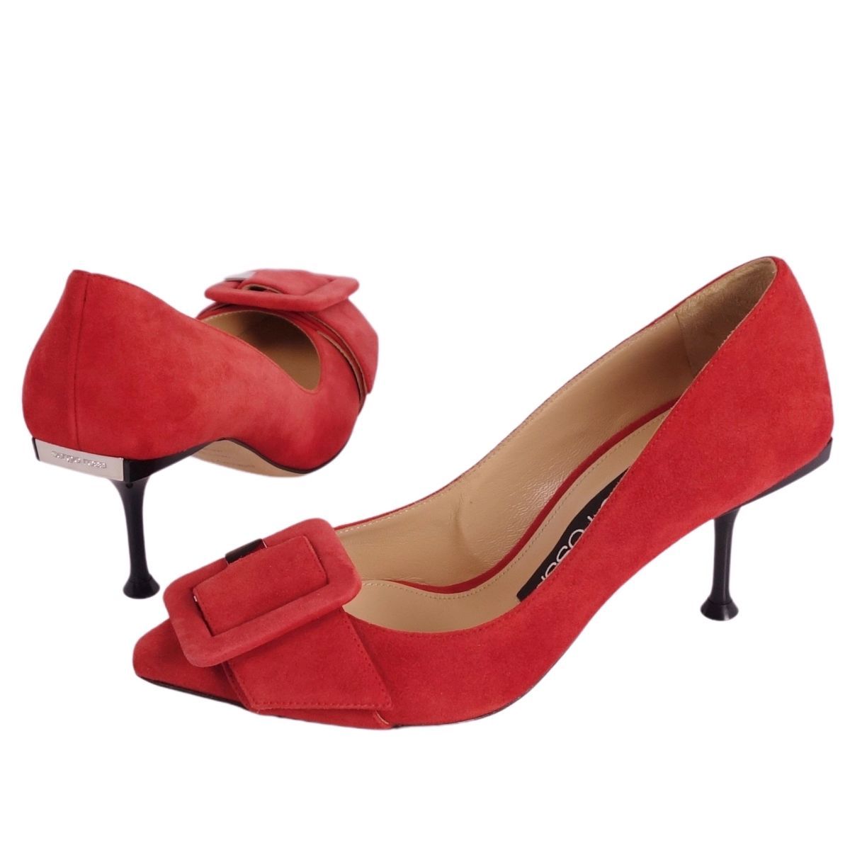 セルジオロッシ パンプス フラット　赤　35 sr1 sr milano セルジオロッシ パンプス フラット 赤 35 sr1 sr milano レッド（赤