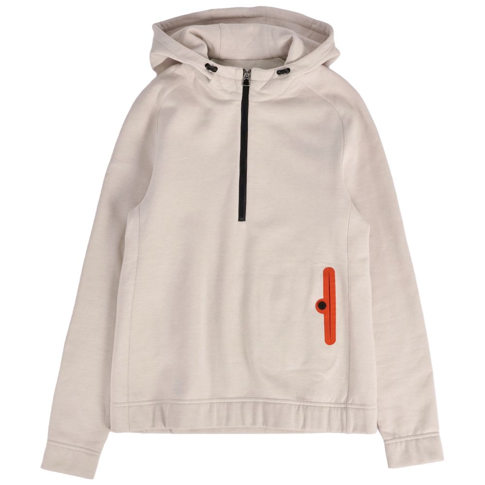 【新古品】エルメス HERMES パーカー フーディー ハーフジップ スウェット トップス レディース フランス製 M ベージュ【中古】｜MODEST LORD 仙台 店