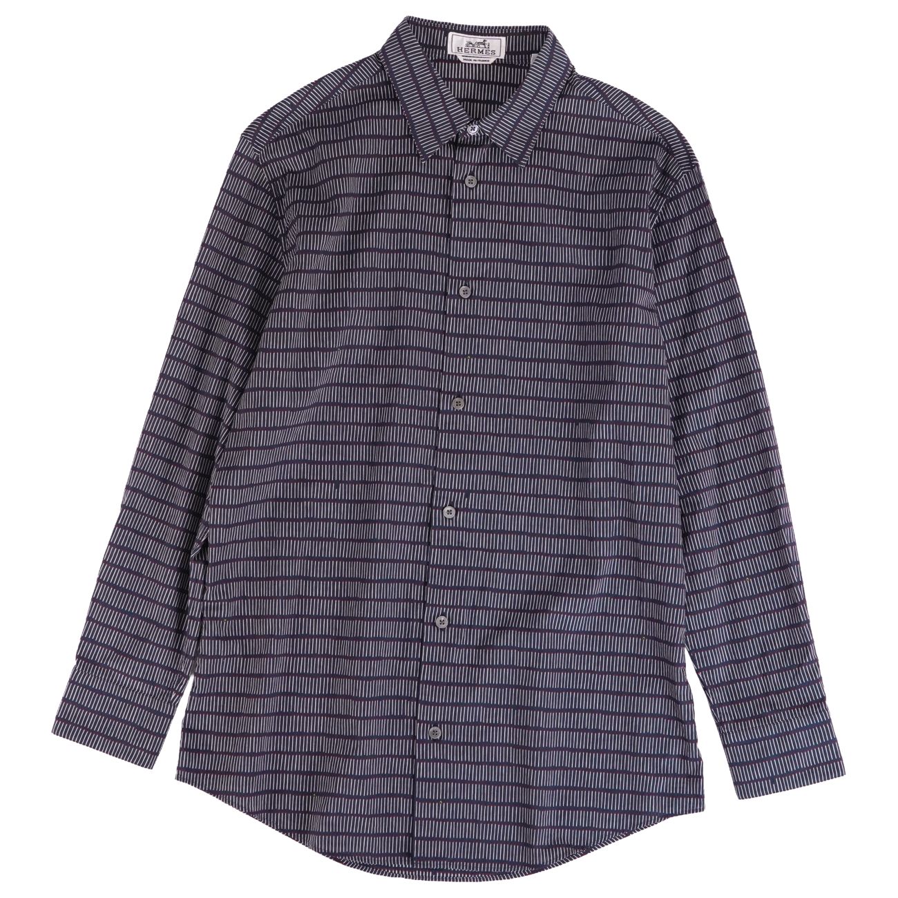 楽天市場】【極美品】エルメス HERMES 22AW シャツ ロングスリーブ