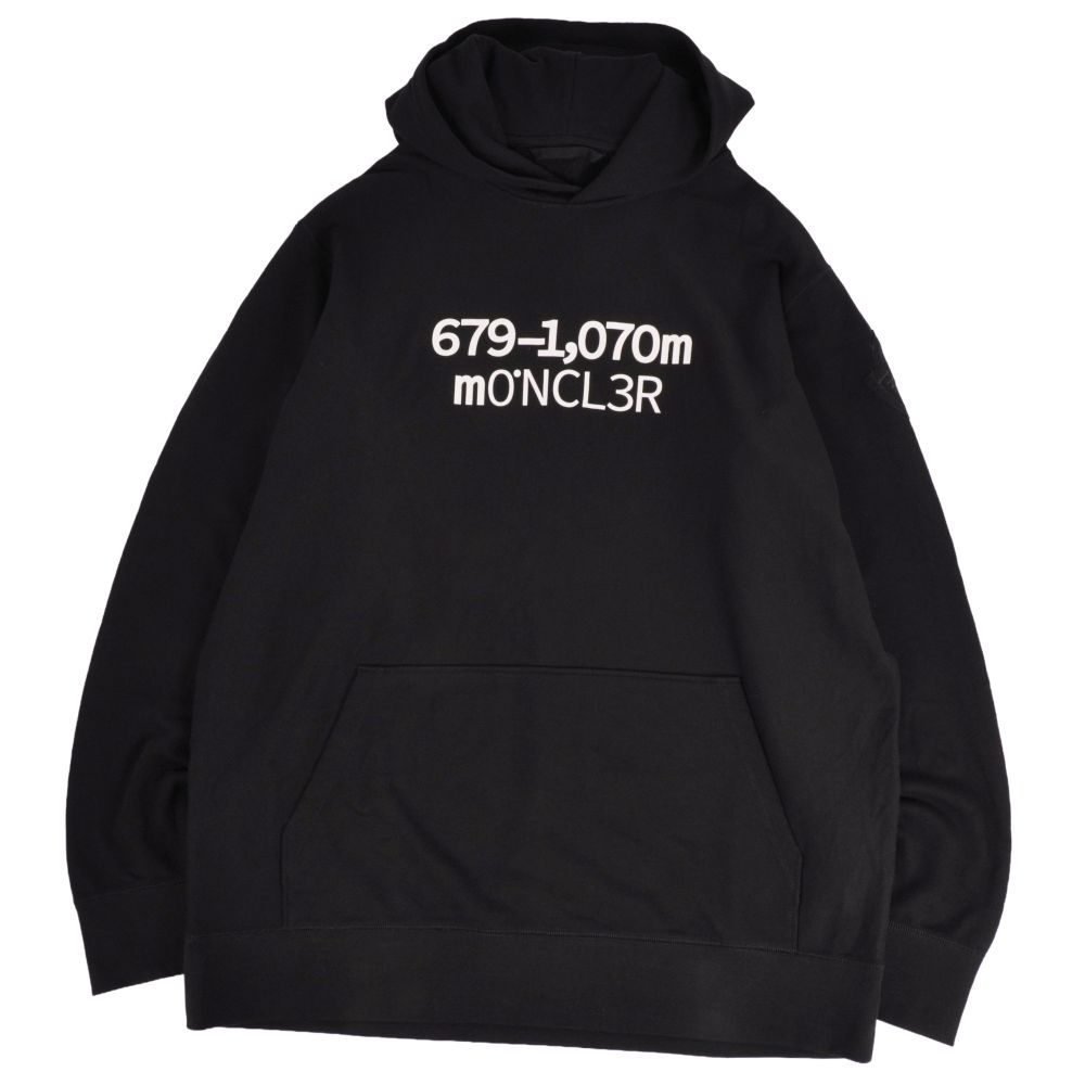 【極美品】モンクレール MONCLER パーカー 2020 フーディー スウェット ロングスリーブ 長袖 コットン トップス メンズ XXL ブラック【中古】｜MODEST LORD 仙台 店