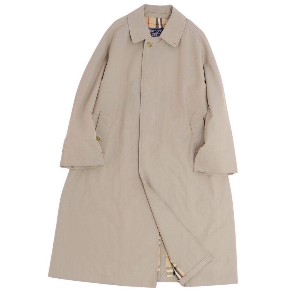 バーバリー【9AR】ステンカラーコート コート ジャケット アウター 上着 BURBERRY バーバリー 97年日本製紺タグ ステンカラーコート