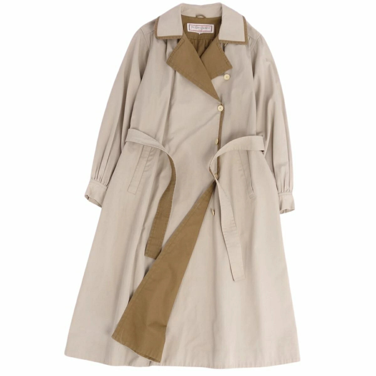 楽天市場】サンローラン トレンチコート 44サイズ レディース コットン