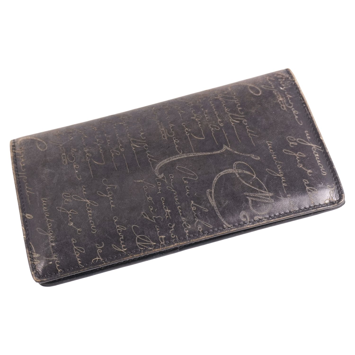 楽天市場】Berluti ベルルッティ カリグラフィー エベネ 長財布 革小物