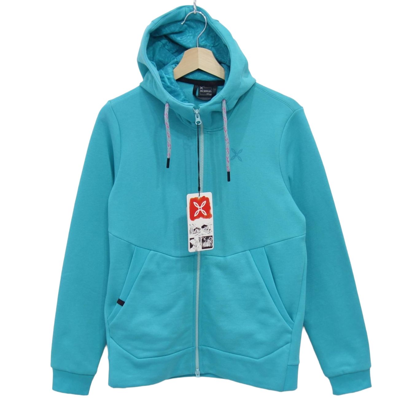 【新古品】モントゥーラ モンチュラ MONTURA ALSEA SWEATER WOMAN MMAC31W アルセア プルオーバー 伸ばすこと 綿織物 パーカー アウトドア レディース M【中古】