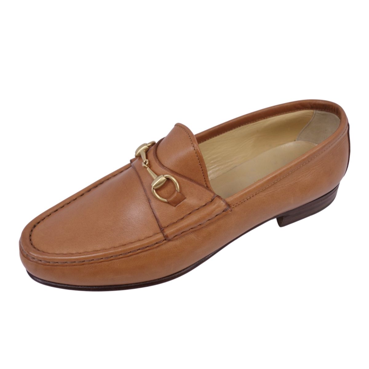 楽天市場】イタリア製 GUCCI ビットローファー 緑 10/28cm グッチ