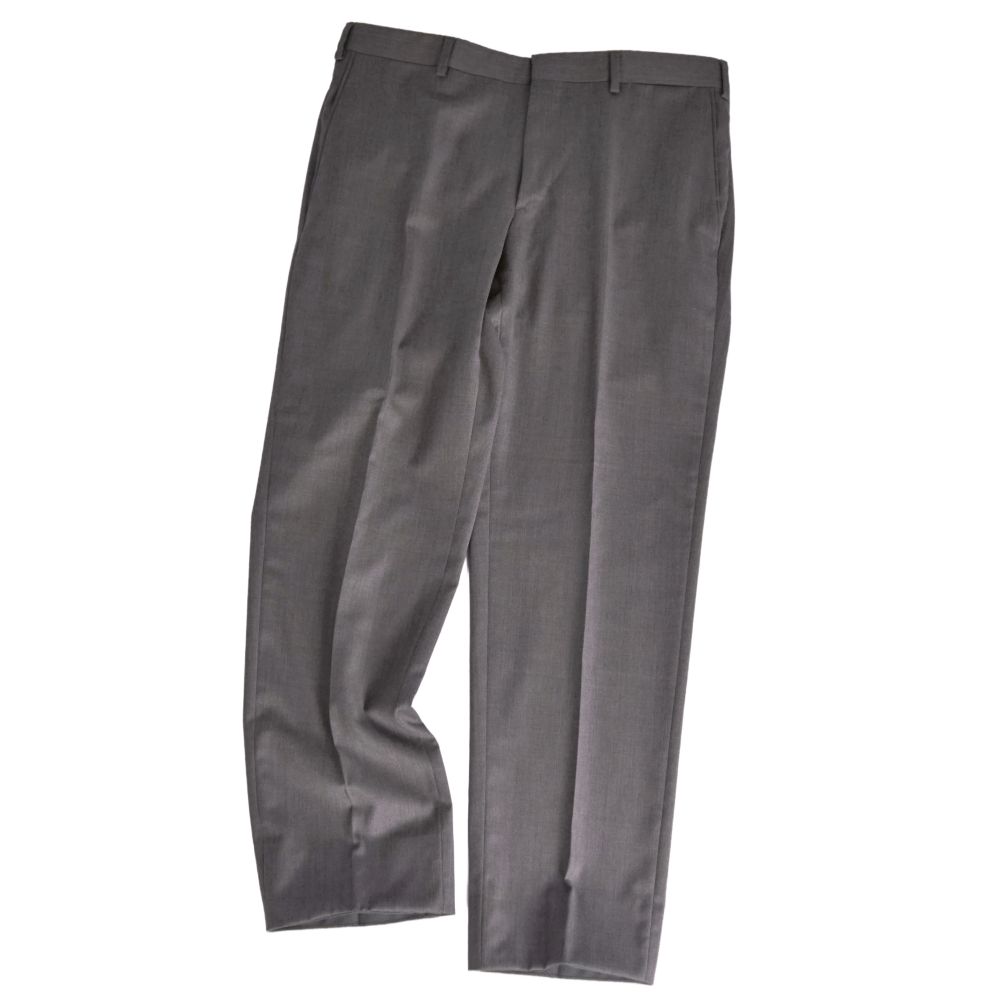 【美品】ブリオーニ Brioni パンツ 2021 ロングパンツ スラックス ウール ボトムス メンズ イタリア製 50 グレー【中古】