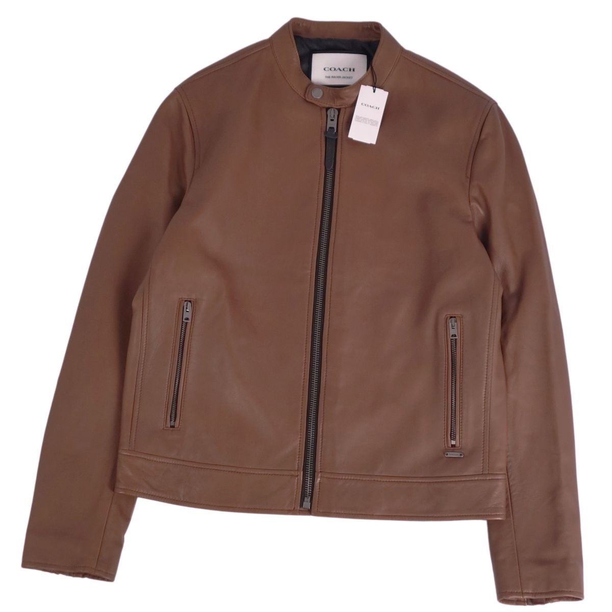 COACH シングルライダースジャケット XS 羊革 レディース 楽天市場】コーチ COACH ライダース ジャケット ライダース