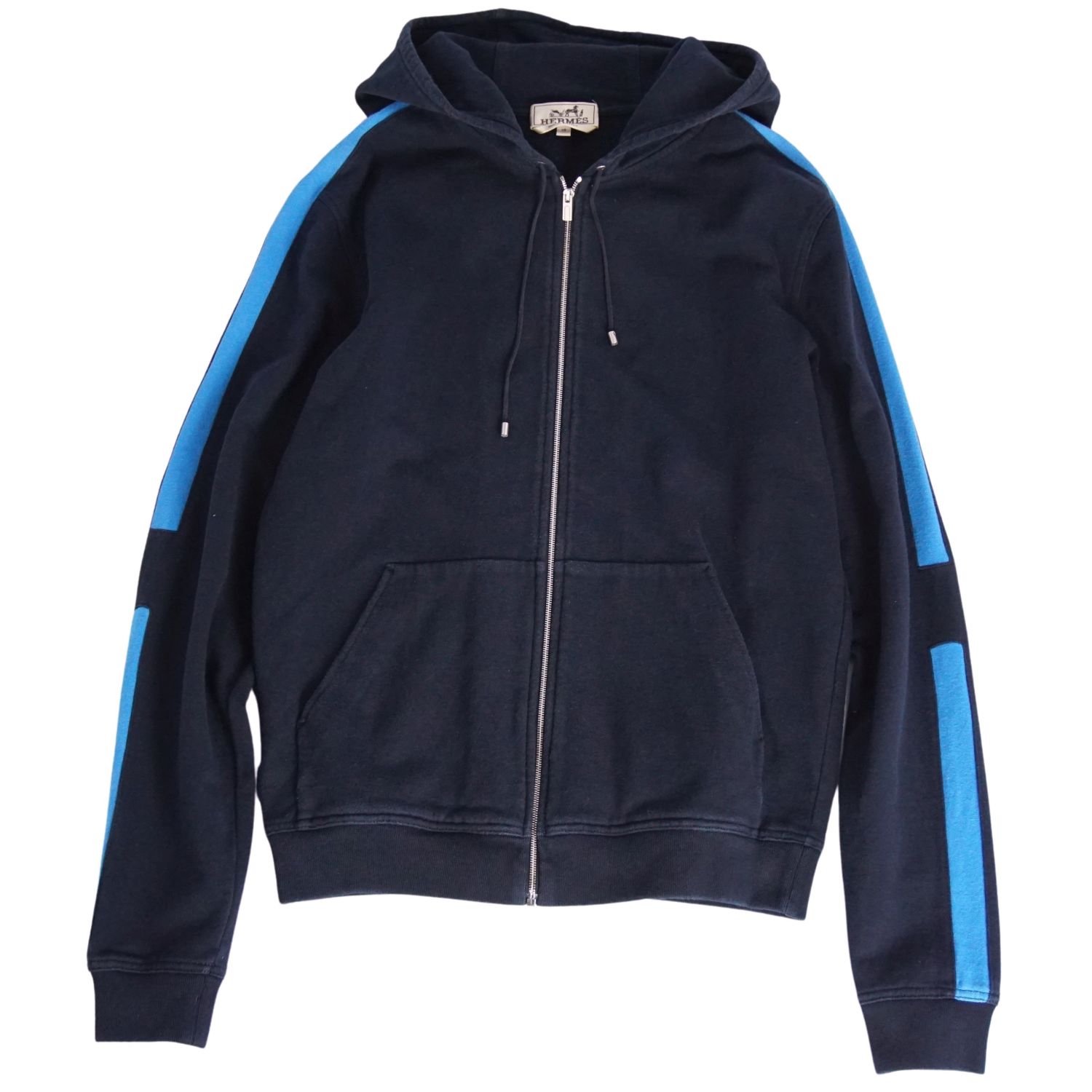 【極美品】エルメス セットアップ　Run H サイドライン ジップパーカー HERMES - 極美品 エルメス HERMES パーカー RUN H ランH スウェット