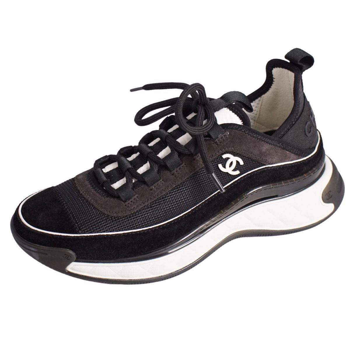 楽天市場】【未使用品】シャネル【CHANEL】ファブリック レザー