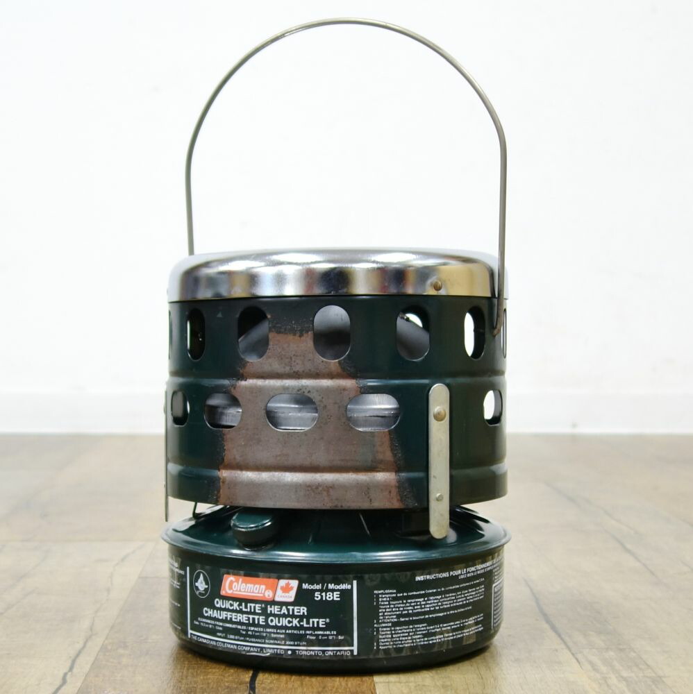 コールマン Coleman EASI LITE イージーライト 519 83年 カナダ製 ビンテージ ガソリン ヒーター キャンプ アウトドア コールマン Coleman EASI LITE イージーライト モデル 519 83年
