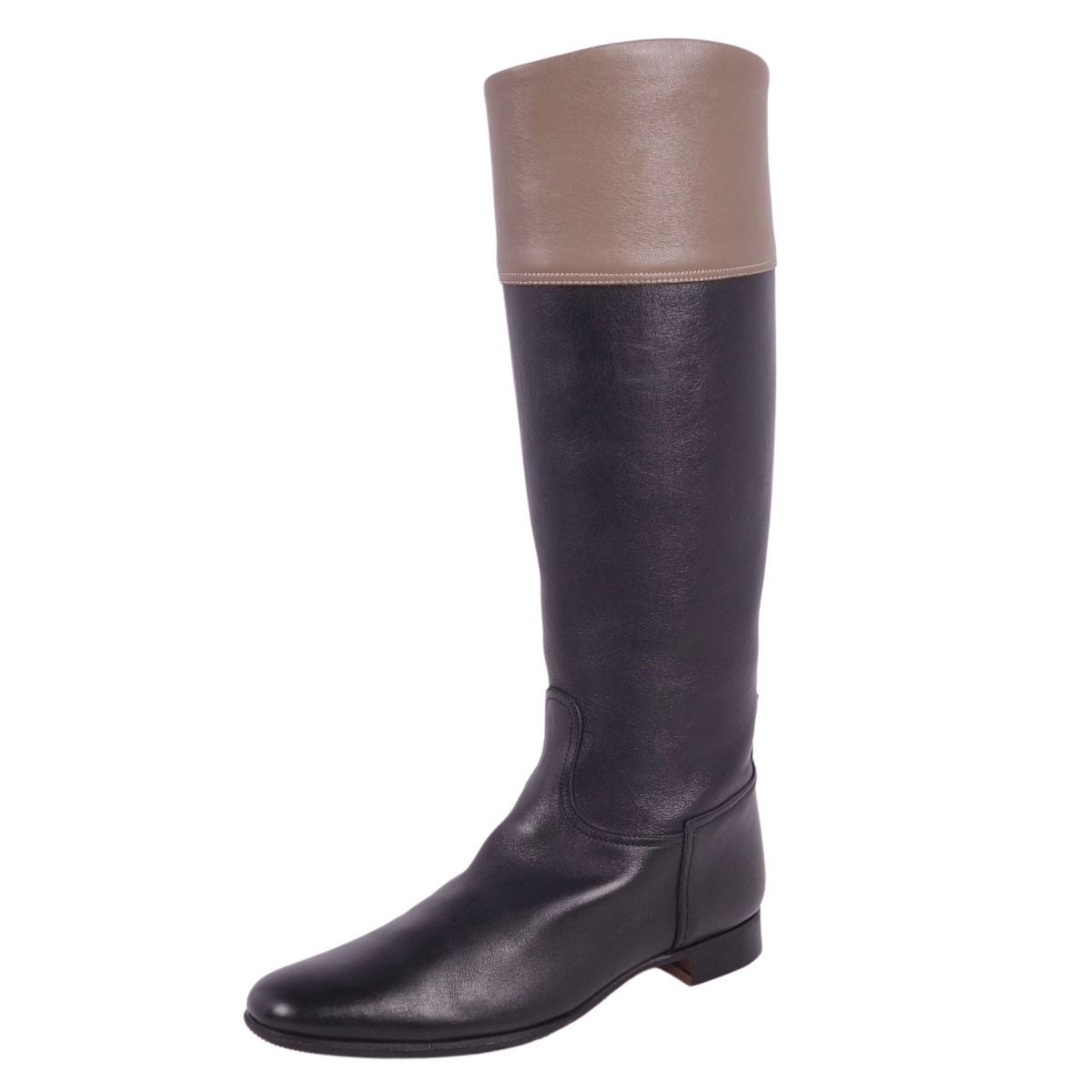 HERMES エルメス ブーツ 黒 EU36 1/2(23cm位) 4103525J0149 HERMES エルメス ブーツ レディース ショートブーツ ヴォル
