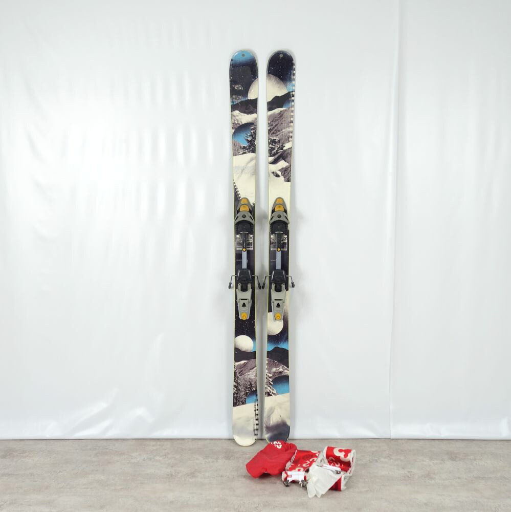 サロモン SALOMON ROCKER2 171糎 真っただ中91粍 ビンディング DIAMIR FREERIDE 山スキーの板 うしろ側カントリー BC アウトドア【中古】