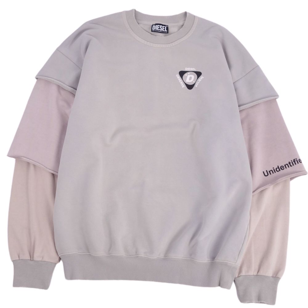 DIESEL 長袖Tシャツ　スウェット　トップス ディーゼル DIESEL S-GIRK-CUTY スウェット メンズ トレーナー
