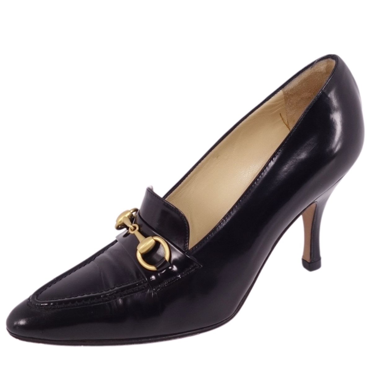 楽天市場】グッチ 靴 レディース ホースビット付き ミッドヒール