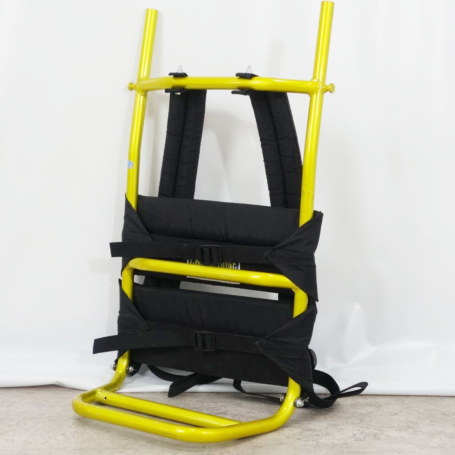 エバニュー EVERNEW CARRY BONE キャリーボーン イエロー 背負子 登山 アウトドア【中古】
