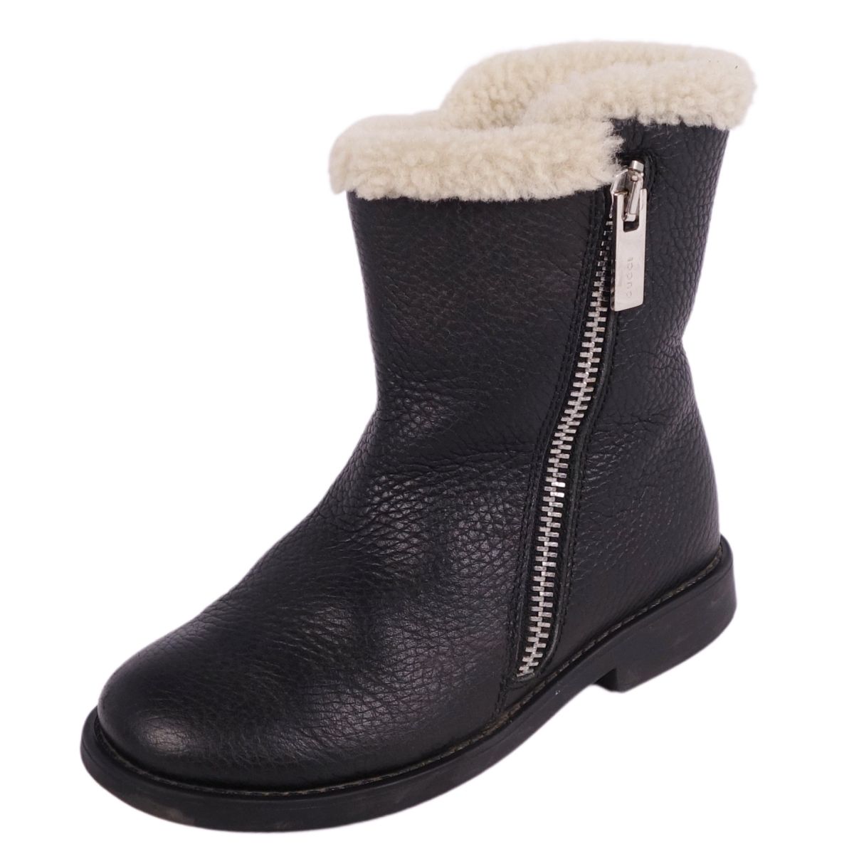 楽天市場】【グッチ】Gucci ホースビット ムートン ショートブーツ GG