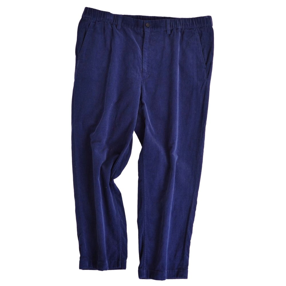 【美品】イッセイミヤケ ISSEY MIYAKE MEN パンツ ロングパンツ コーデュロイ コットン ボトムス メンズ 3(L相当) ブルー【中古】｜MODEST LORD 仙台 店