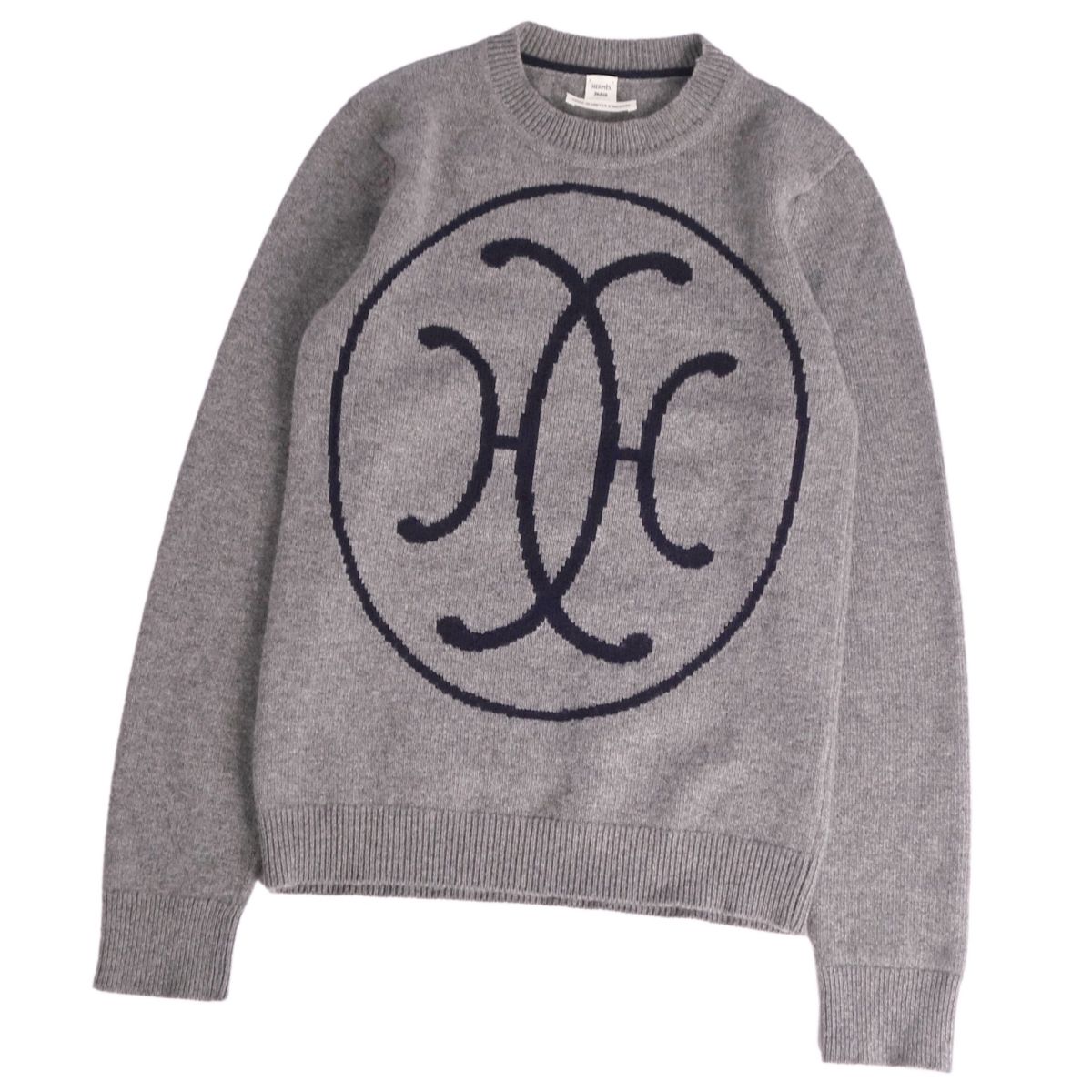 美品★エルメス★HERMES★ロングTシャツ★グレー★38 楽天市場】【20%OFF】 エルメス ワンピース ニット 半袖 38